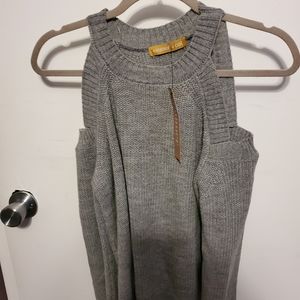 Emmer & Oat open shoulder sweater